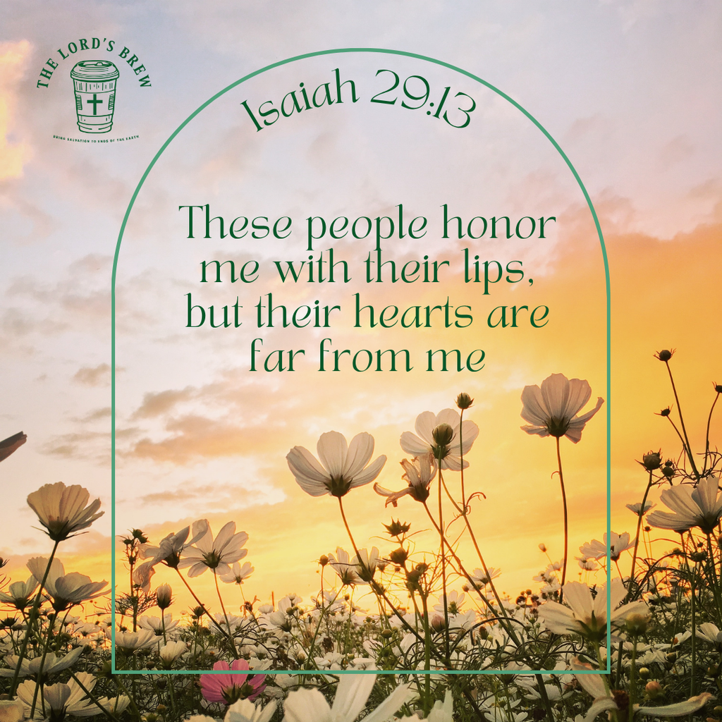 Isaiah 29:13